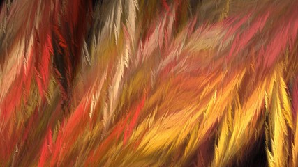 Farbiger Hintergrund mit Struktur wie Federn