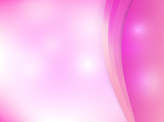 Abstract background pink curve and layed element vector illustra