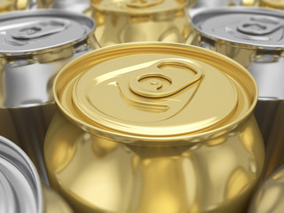 drink cans background
