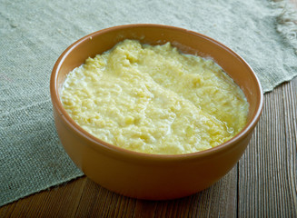 Millet porridge with pumpkin