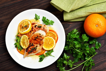 Grilled chicken breast
