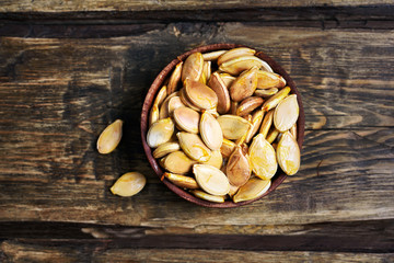 Roasted pumpkin seeds