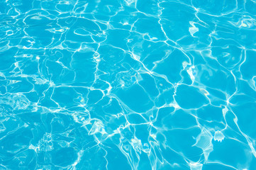 Beautiful water surface in swimming pool