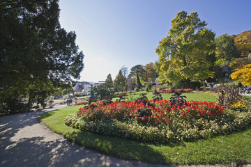 Fototapeta premium Kurpark, Baden bei Wien