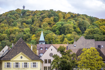 Fototapeta na wymiar Der Schlossberg in Freiburg im Breisgau