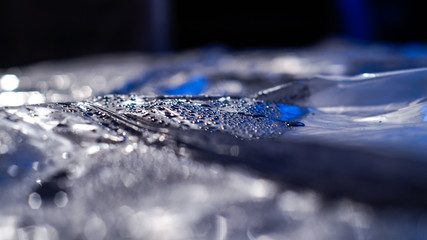 Beautiful abstract background in blue colors for your design