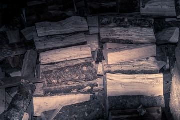 Fototapeta na wymiar firewood, wood pile