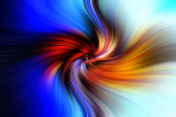 Abstract twirl stripes pattern background.