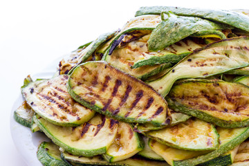 Grilled zucchini