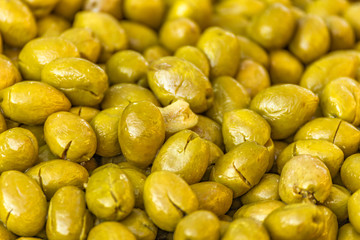 Sicilian green olives