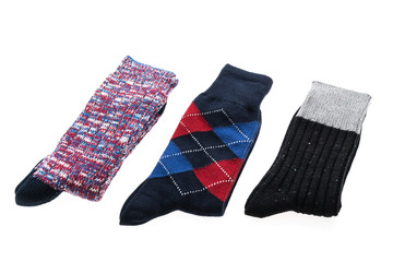 Sock isolated on white