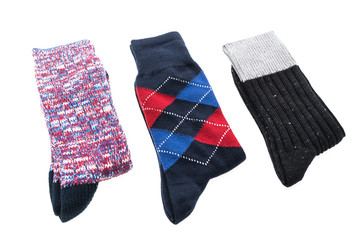 Sock isolated on white