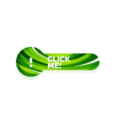 Vector abstract button template