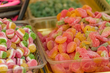 colourful candy jellies