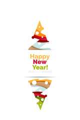 Christmas sale, vector greeting card or banner