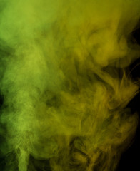 Yellow Green water vapor