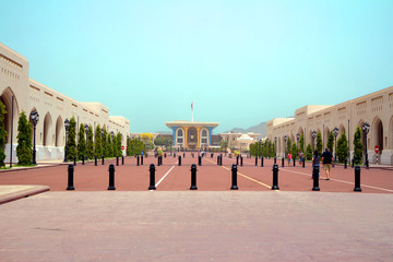 Оман. Дворец Аль-Алам.