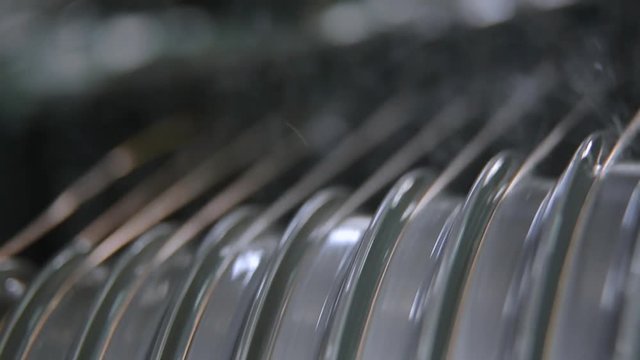 Golden threads. jewelry manufacturing