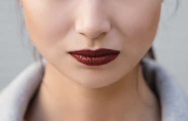 Obraz premium Portrait of a beautiful asian woman, outdoor.