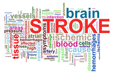 Word tags of brain stroke