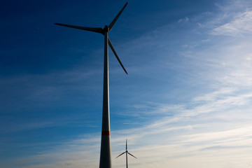 Fototapeta premium Wind turbine in Germany