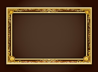 gold frame