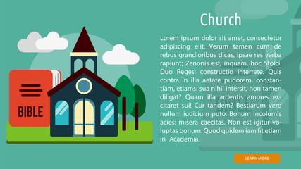 Church Conceptual Banner
