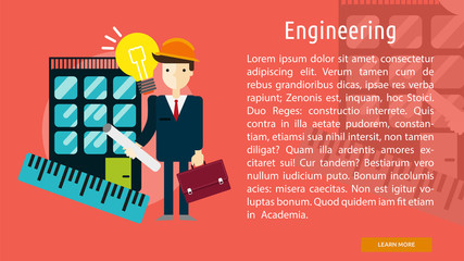 Engineering Conceptual Banner