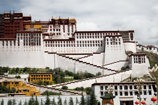 Potala Palace. Dalai lama. Lhasa, Tibet