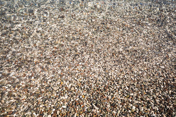 Pebble stone. It can be used as a background