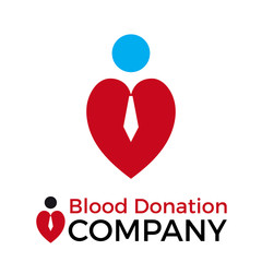 Vector sign friend of the heart, doctor cardiologist. Blood dona