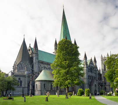 Nidaros Cathedral Of Trondheim