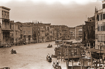 Italy, Analog photograpy, Venice Canals