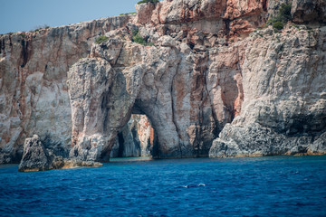 Fototapeta premium Costline at Ionian sea