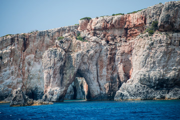 Fototapeta premium Costline at Ionian sea