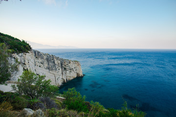 Costline at ionian sea