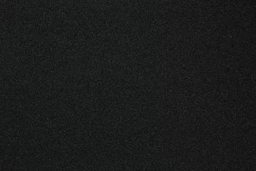 Tuinposter Black monotone grain texture. Glitter sand background. © finepoints