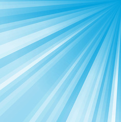 Colored stripes on a light background, abstract illustration pattern. Rays laser blue, white