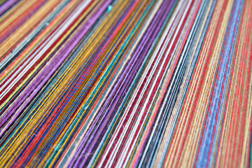 Close-up of wool string