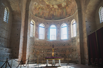 The Rotunda of Galerius, Thessaloniki, Greece. UNESCO World Heritage Site. Paleochristian and...