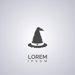 witch hat icon design
