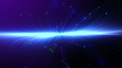 Hyper-acceleration. light velocity. universe, cosmos. On the background icon cloud character, wifi. The concept of cloud network. Social networking technologies. wi-fi connection. Resolution of 4K