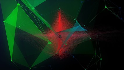 Concept of cloud network. Social networking technologies. wi-fi connection. Red lines in the form of a swirling spiral. background of the icons of the cloud, Wi-Fi, character. Resolution 4K
