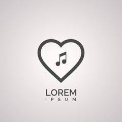 Obraz premium music icon design