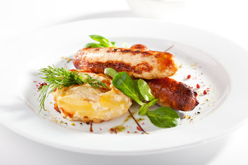 Roasted Italian Sausages