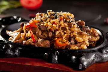 Fried Rice with Beef