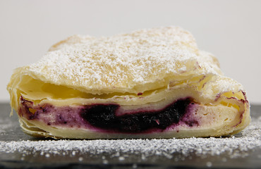 Topfen-Heidelbeer-Strudel