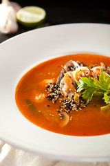 Tom Yum Seafood Soup