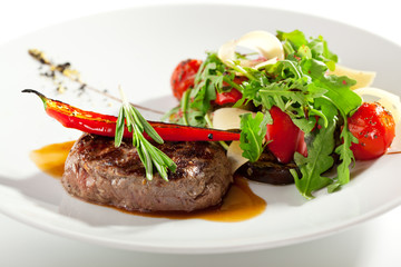 Beef Steak with Vegetables