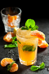 Tangerine Mojito Cocktail